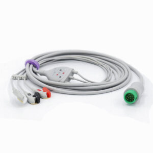 ECG Cable Mindray 12 PIN 3 leads Grabber